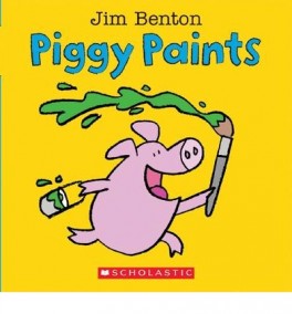 Piggy Paints (hardcover)