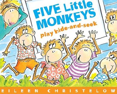 five little monkeys play hideandseek