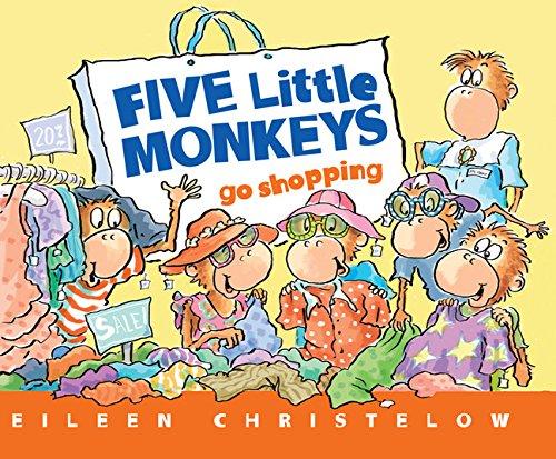 five little monkeys go shopping