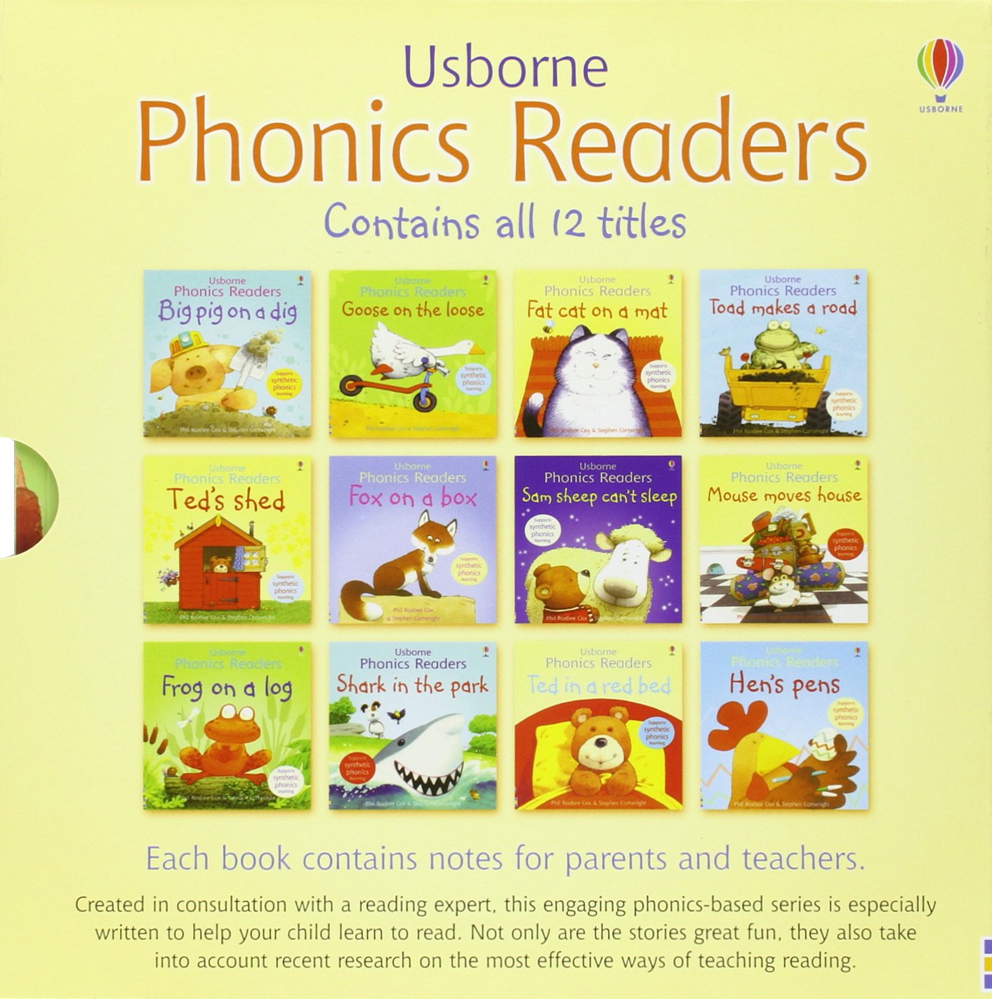 Phonics Readers Collection (12 Books, Box Set)