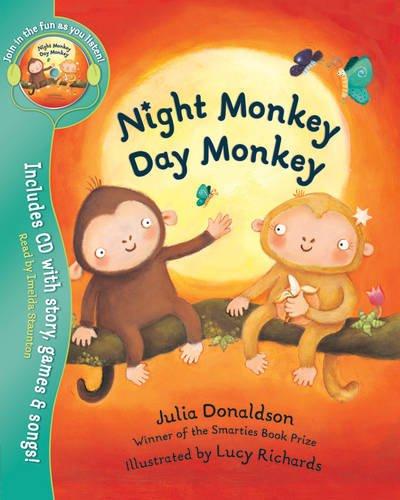 Night Monkey, Day Monkey (Book + CD)