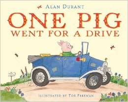 One pig went for a drive