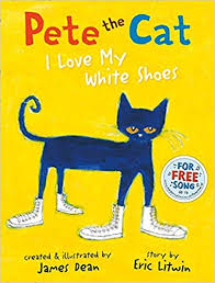 線上外師故事書單：Pete The Cat I Love My White Shoes